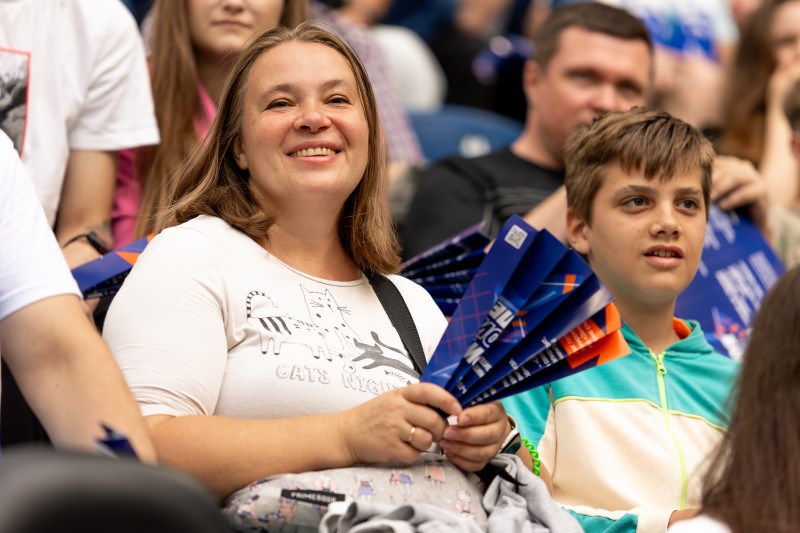 Болельщики на матче «Зенит» — «Факел»