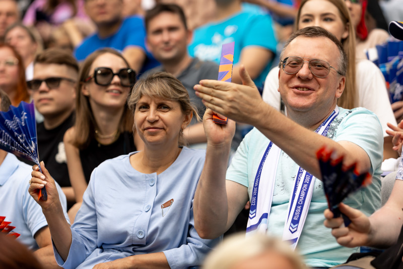Болельщики на матче «Зенит» — «Факел»
