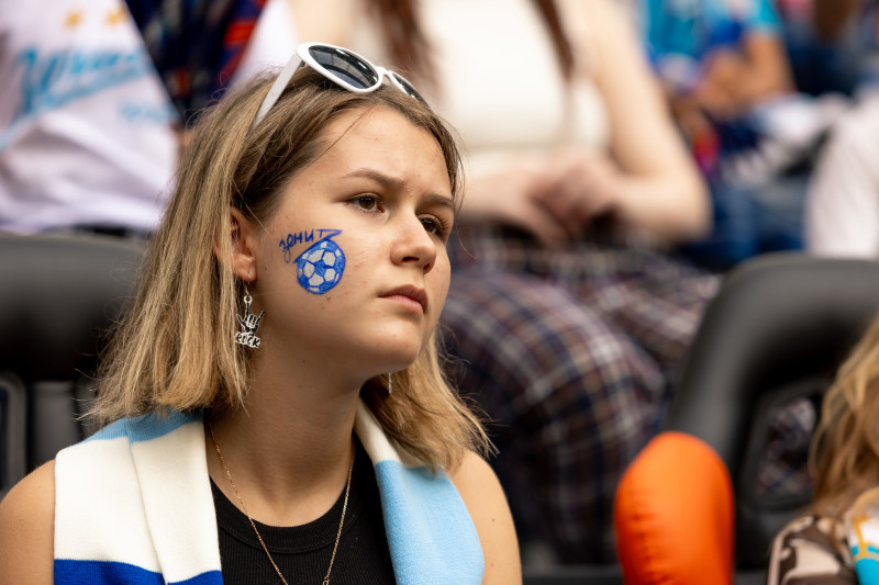 Болельщики на матче «Зенит» — «Факел»