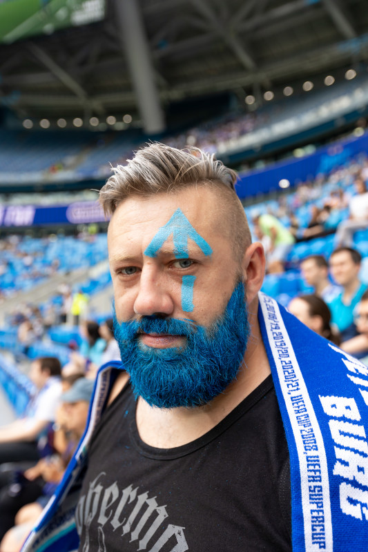 Болельщики на матче «Зенит» — «Факел»