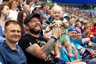 Болельщики на матче «Зенит» — «Факел»