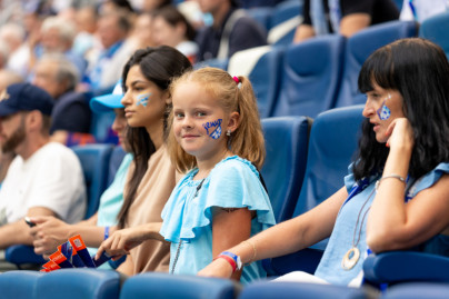 Болельщики на матче «Зенит» — «Факел»