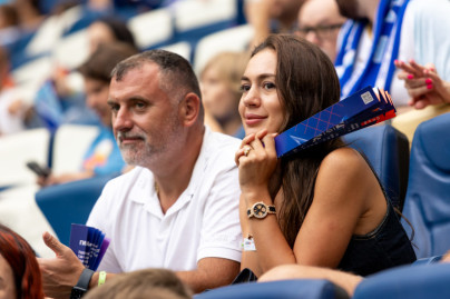 Болельщики на матче «Зенит» — «Факел»