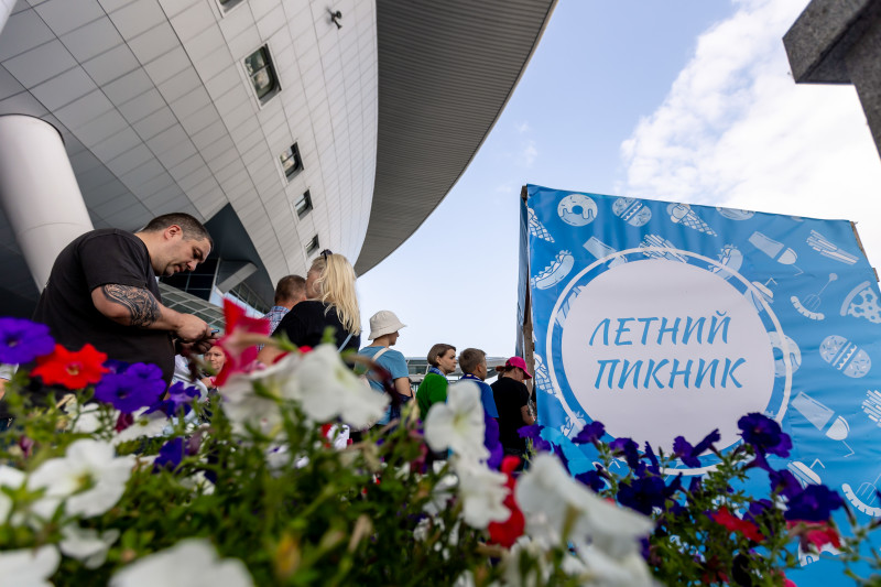 Фан-променад на матче «Зенит» — «Факел»