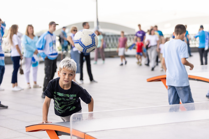 Фан-променад на матче «Зенит» — «Факел»
