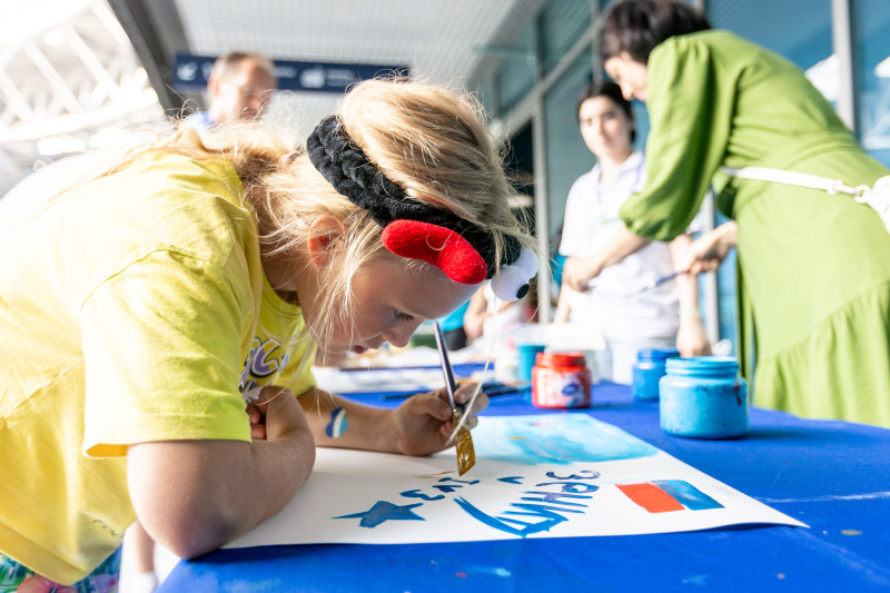 Фан-променад на матче «Зенит» — «Факел»
