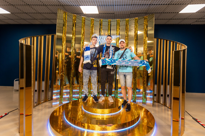 Фан-променад на матче «Зенит» — «Факел»