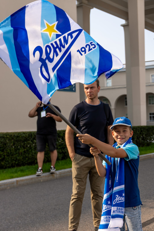 Партнерская зона «Балтика» перед матчем с «Факелом»