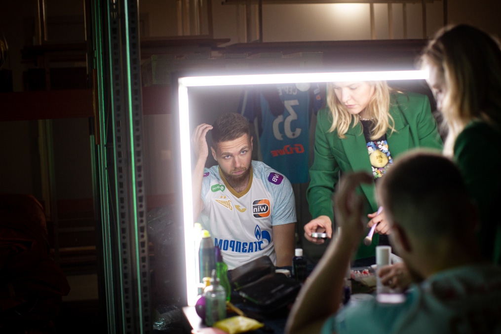 Бэкстейдж фотосъемки основной команды «Зенит» сезона 2023/24 (1-й день)