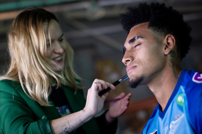 Бэкстейдж фотосъемки основной команды «Зенит» сезона 2023/24 (1-й день)