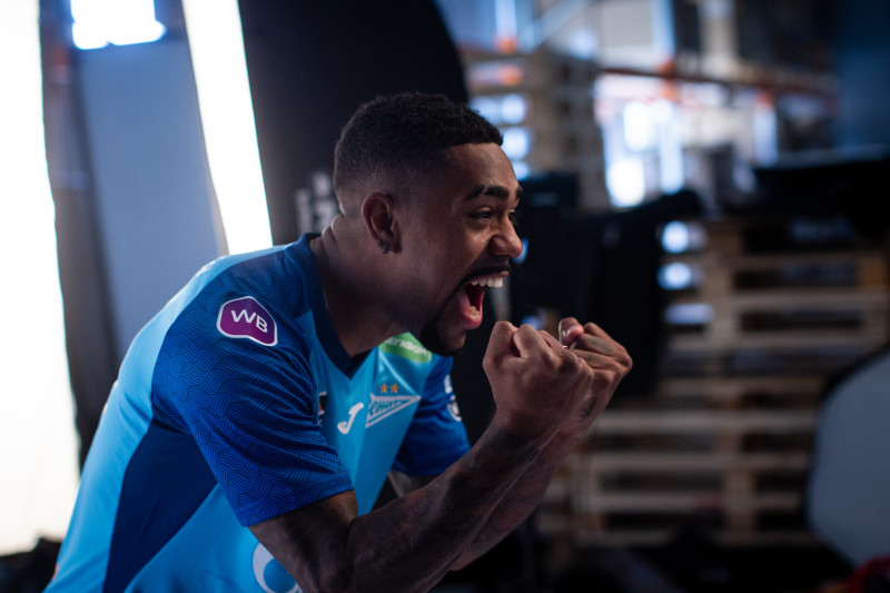 Бэкстейдж фотосъемки основной команды «Зенит» сезона 2023/24 (1-й день)