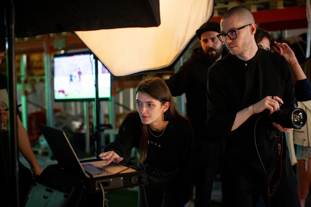 Бэкстейдж фотосъемки основной команды «Зенит» сезона 2023/24 (1-й день)