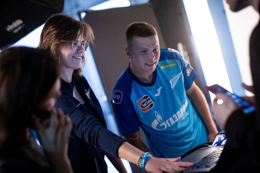 Бэкстейдж фотосъемки основной команды «Зенит» сезона 2023/24 (2-й день)