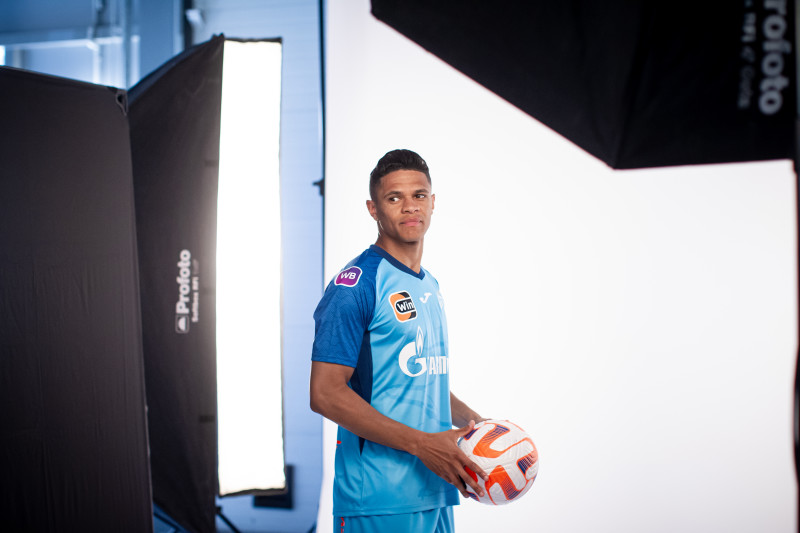 Бэкстейдж фотосъемки основной команды «Зенит» сезона 2023/24 (2-й день)