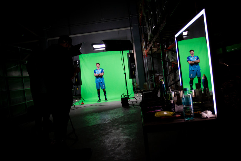 Бэкстейдж фотосъемки основной команды «Зенит» сезона 2023/24 (2-й день)