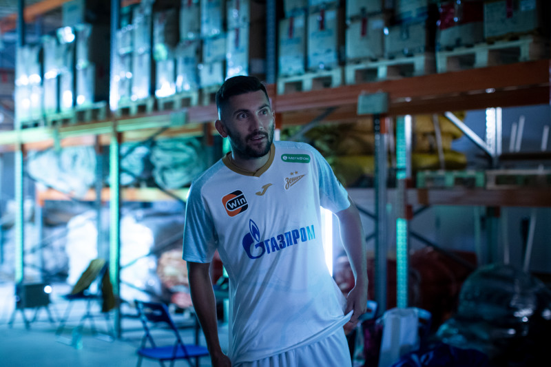 Бэкстейдж фотосъемки основной команды «Зенит» сезона 2023/24 (2-й день)