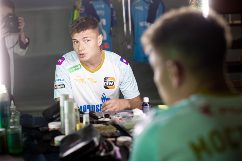 Бэкстейдж фотосъемки основной команды «Зенит» сезона 2023/24 (2-й день)