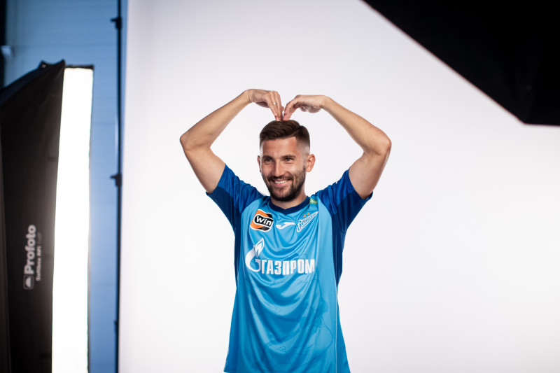 Бэкстейдж фотосъемки основной команды «Зенит» сезона 2023/24 (2-й день)