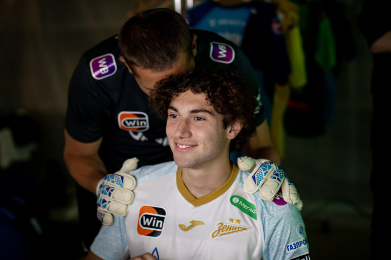 Бэкстейдж фотосъемки основной команды «Зенит» сезона 2023/24 (2-й день)