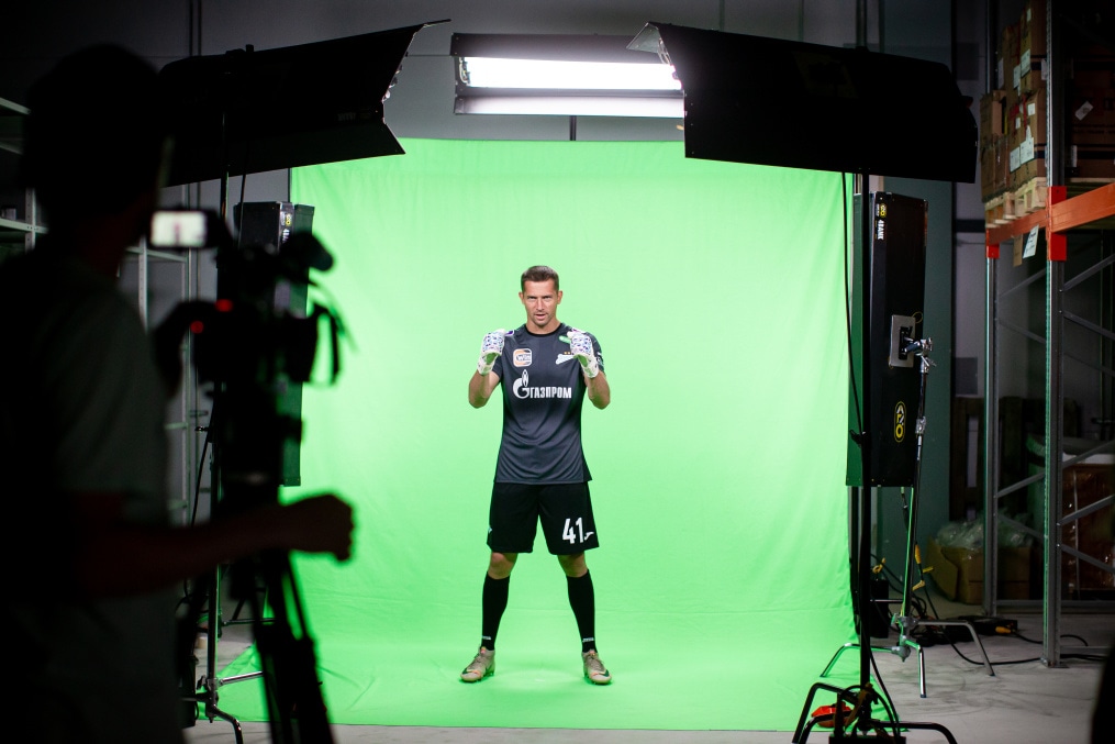 Бэкстейдж фотосъемки основной команды «Зенит» сезона 2023/24 (2-й день)