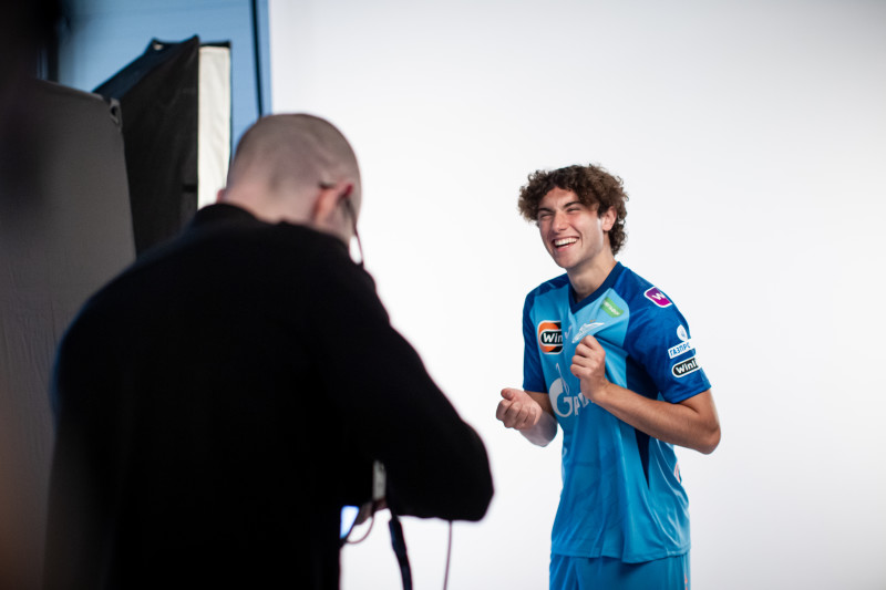 Бэкстейдж фотосъемки основной команды «Зенит» сезона 2023/24 (2-й день)