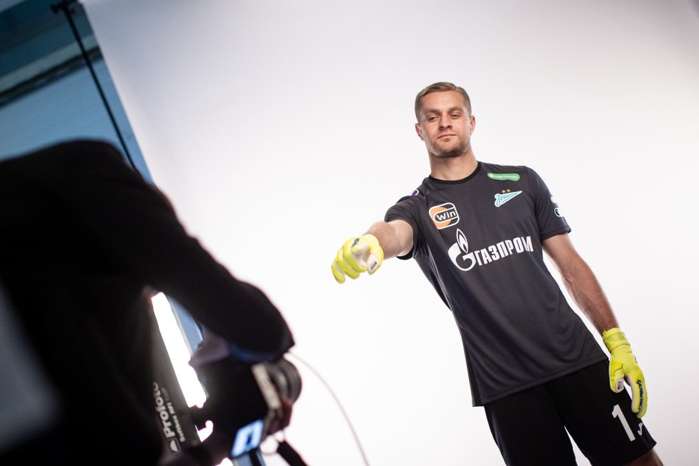 Бэкстейдж фотосъемки основной команды «Зенит» сезона 2023/24 (3-й день)