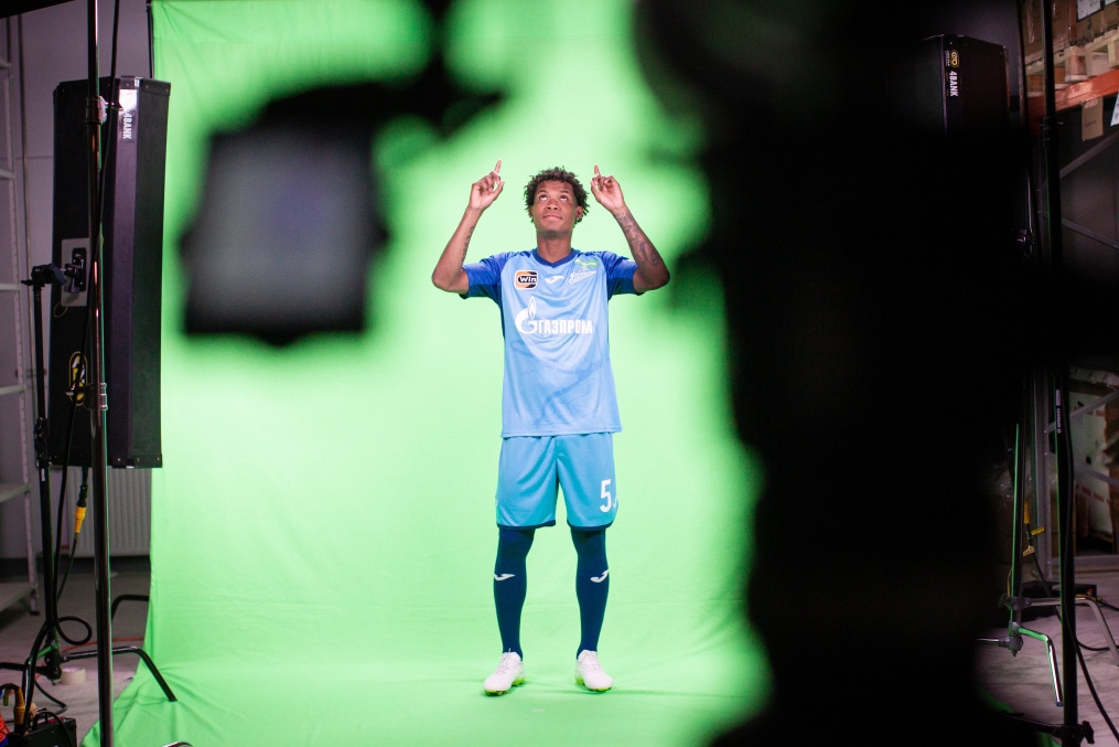 Бэкстейдж фотосъемки основной команды «Зенит» сезона 2023/24 (3-й день)