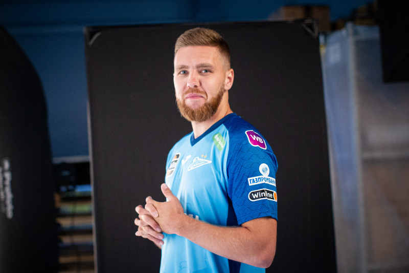 Бэкстейдж фотосъемки основной команды «Зенит» сезона 2023/24 (1-й день)