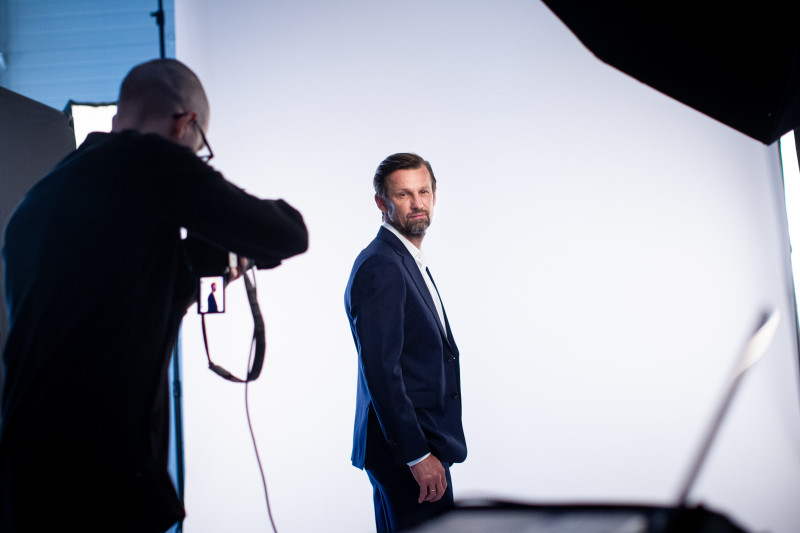 Бэкстейдж фотосъемки основной команды «Зенит» сезона 2023/24 (1-й день)