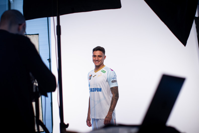 Бэкстейдж фотосъемки основной команды «Зенит» сезона 2023/24 (1-й день)