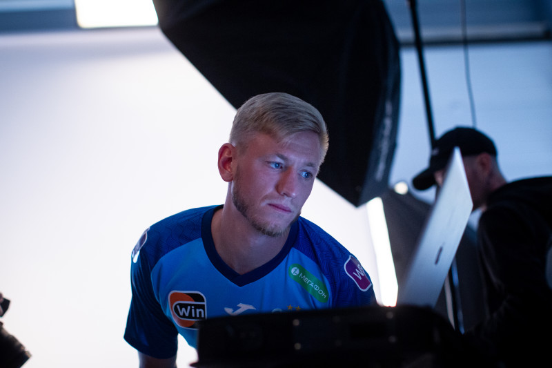 Бэкстейдж фотосъемки основной команды «Зенит» сезона 2023/24 (1-й день)