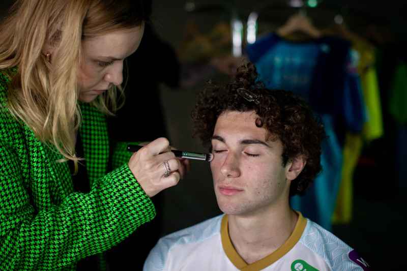 Бэкстейдж фотосъемки основной команды «Зенит» сезона 2023/24 (2-й день)