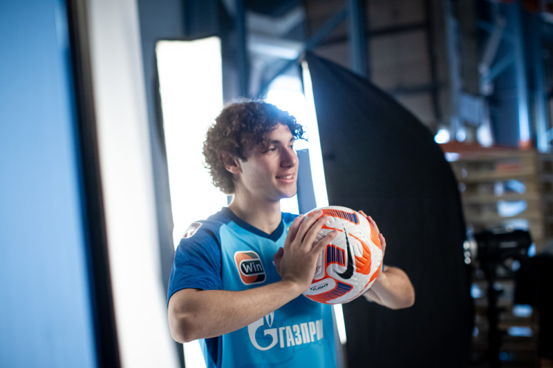 Бэкстейдж фотосъемки основной команды «Зенит» сезона 2023/24 (2-й день)