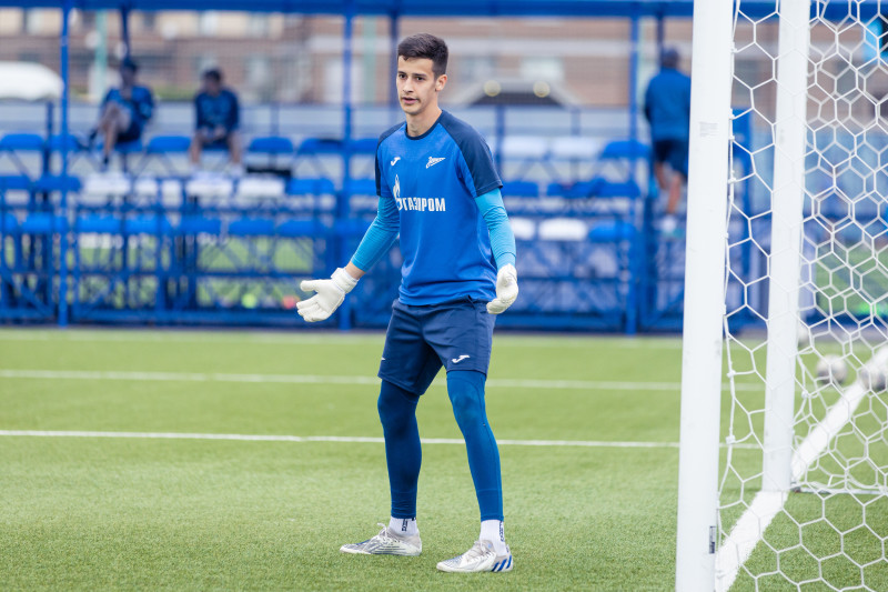 Тренировка «Зенита»-м перед матчем с ЦСКА