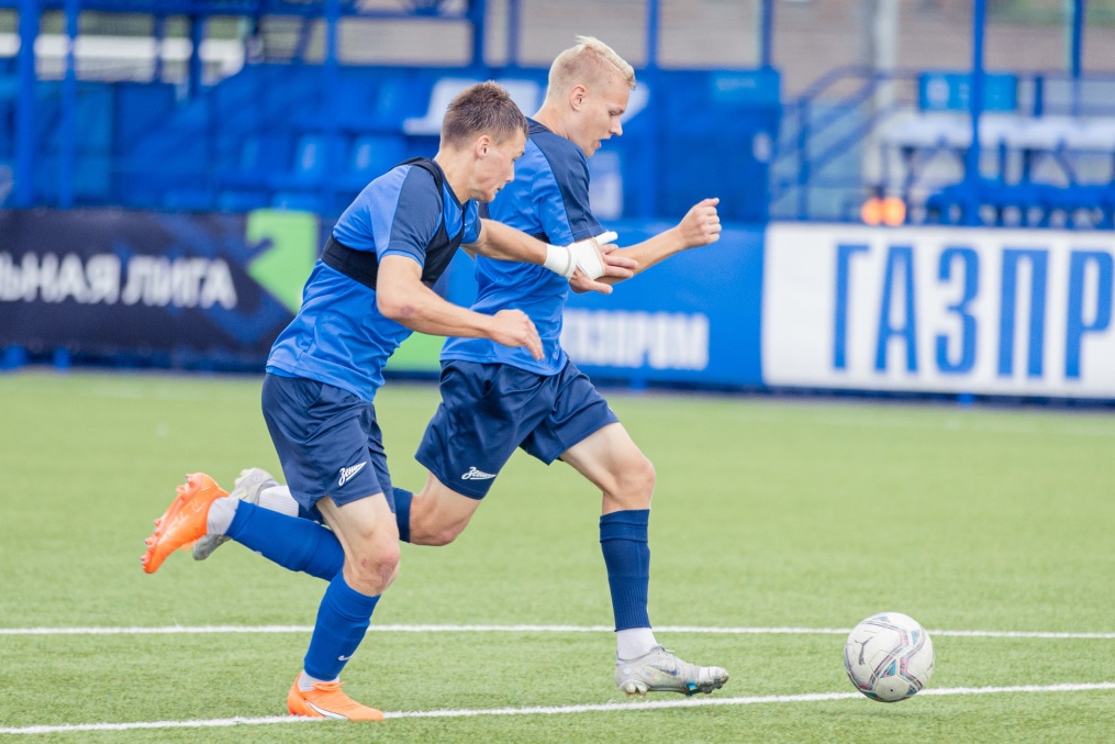 Тренировка «Зенита»-м перед матчем с ЦСКА