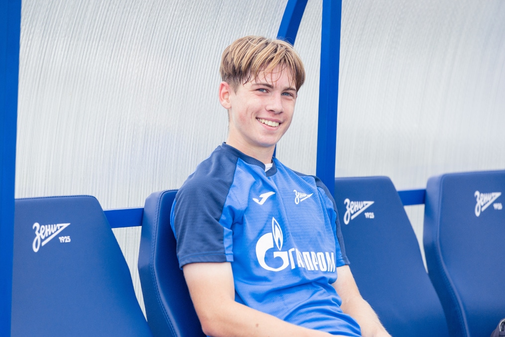 Тренировка «Зенита»-м перед матчем с ЦСКА