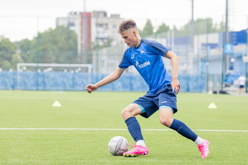 Тренировка «Зенита»-м перед матчем с ЦСКА