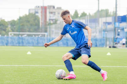 Тренировка «Зенита»-м перед матчем с ЦСКА