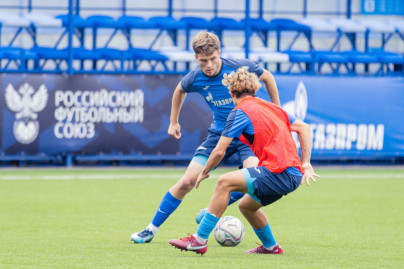 Тренировка «Зенита»-м перед матчем с ЦСКА