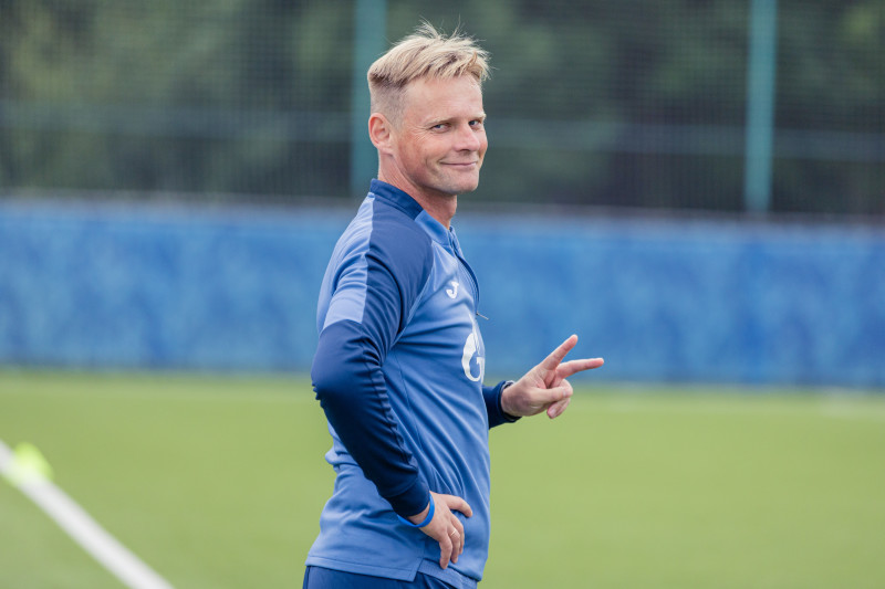 Тренировка «Зенита»-м перед матчем с ЦСКА