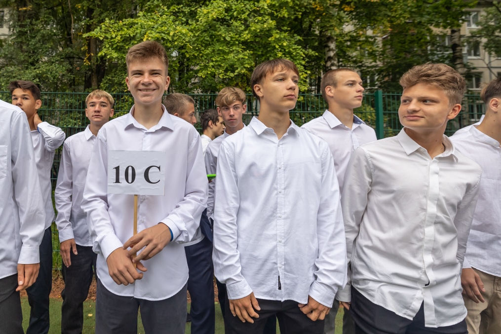 Воспитанники «Газпром»-Академии на «Дне знаний» в лицее № 95