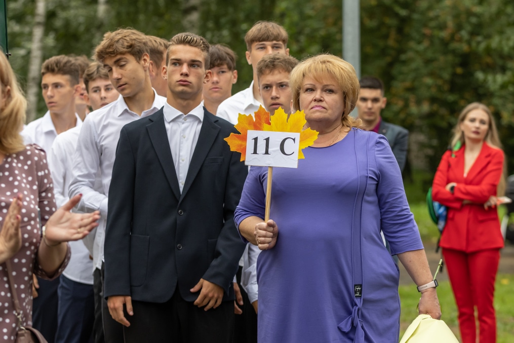 Воспитанники «Газпром»-Академии на «Дне знаний» в лицее № 95