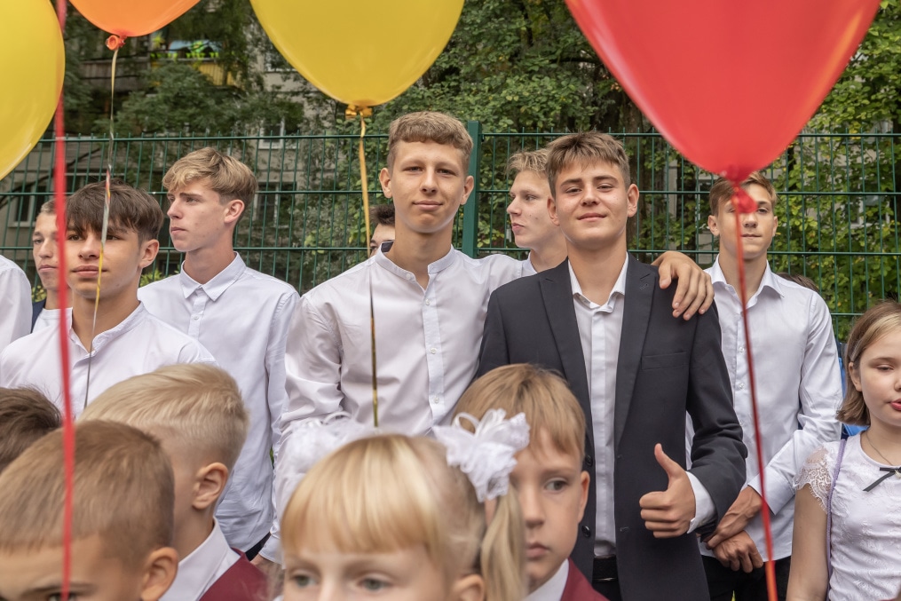 Воспитанники «Газпром»-Академии на «Дне знаний» в лицее № 95