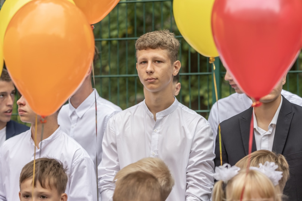 Воспитанники «Газпром»-Академии на «Дне знаний» в лицее № 95