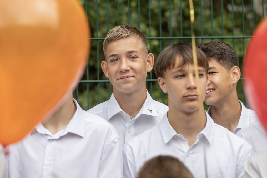 Воспитанники «Газпром»-Академии на «Дне знаний» в лицее № 95