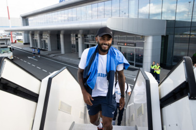 Вылет команды «Зенит» на матч с ЦСКА