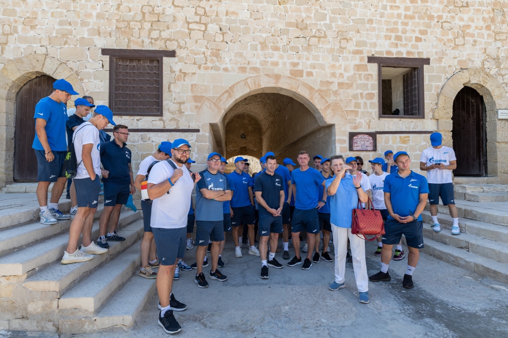 Экскурсия молодежной команды «Зенит» в Александрии