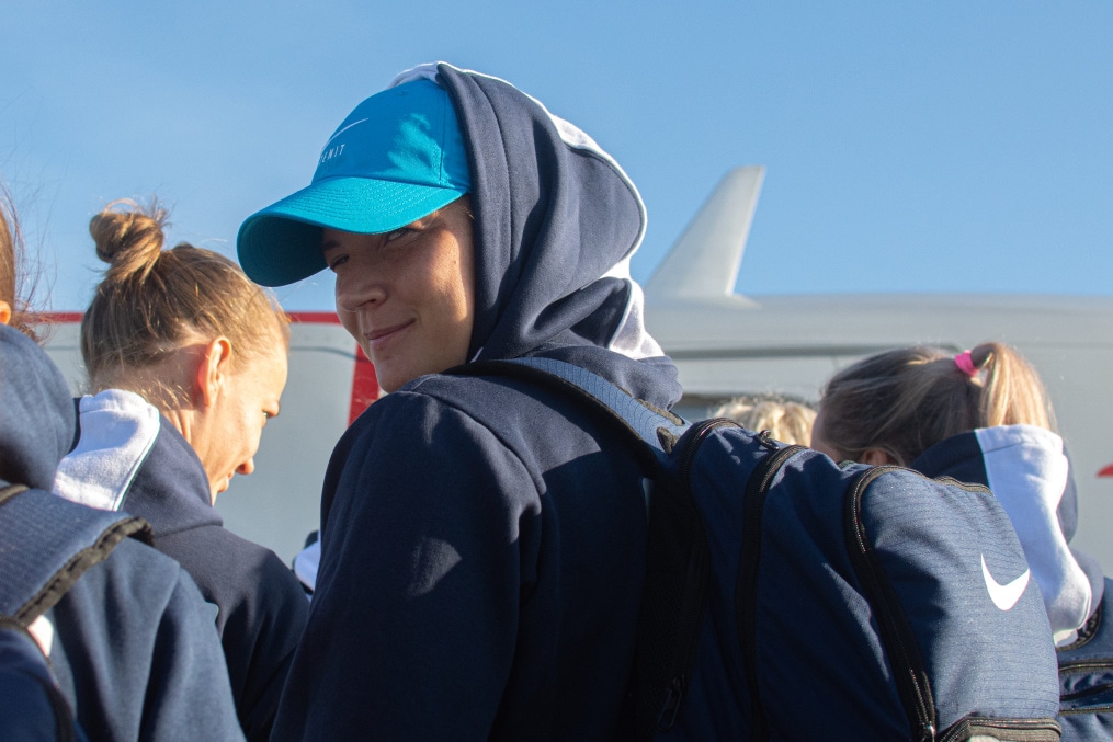 Выезд женской команды «Зенит» на матч со «Звездой-2005»