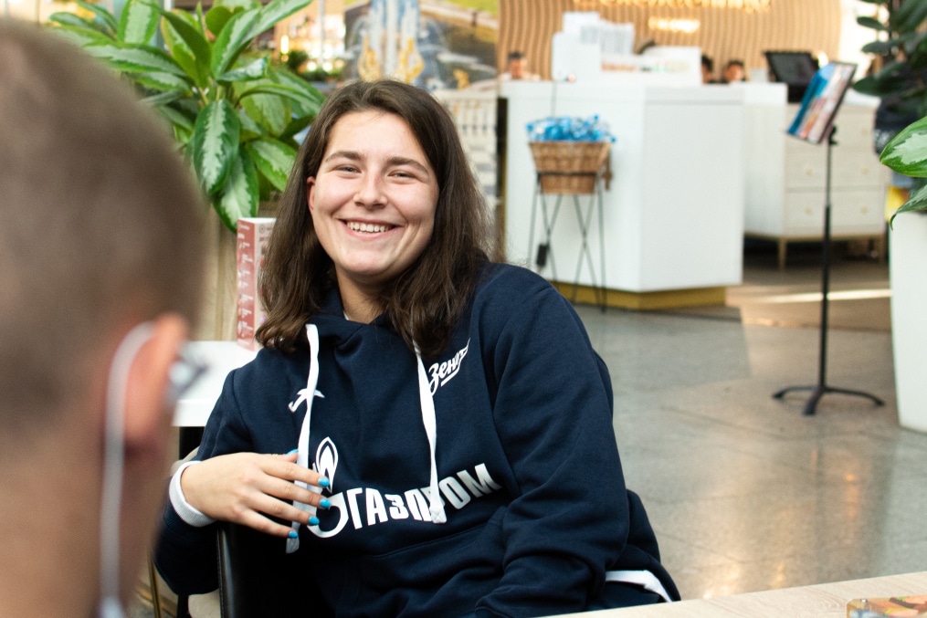 Выезд женской команды «Зенит» на матч со «Звездой-2005»