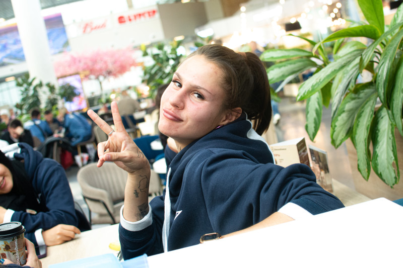 Выезд женской команды «Зенит» на матч со «Звездой-2005»